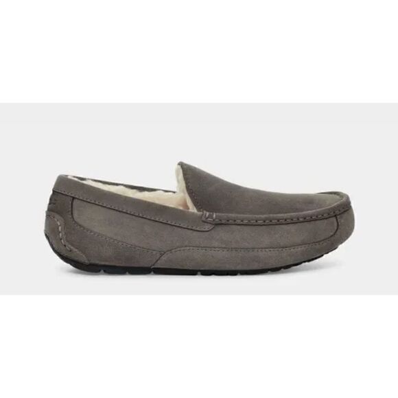 Ugg Ascot Slipper in Grey NWOB Size 17 - Picture 1 of 11